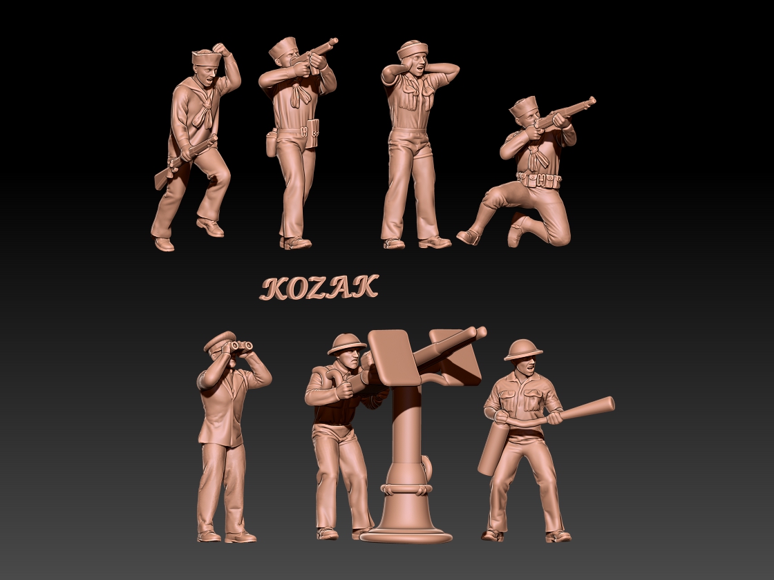 ww2 us sailors set 2